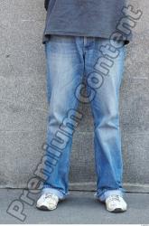 Leg Head Man Casual Jeans Average Street photo references